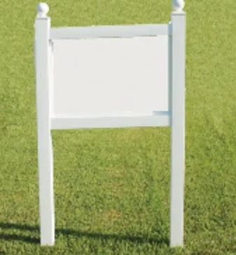 PVC-Commercial Sign Post